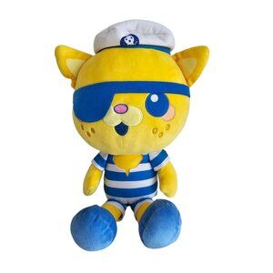 Octonauts Sweetie Kwazii Baby Hugkis Plush Yellow Cat Stuffed Toy 18"  Pirate